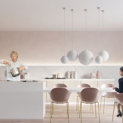 Lampa wisząca UGO 40 chrom (SL.0265)
